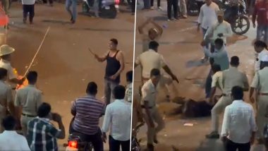 Karnataka: हातात चाकू घेऊन लोकांना धमकवण्याचा प्रयत्न, पोलिसांकडून पायात गोळी झाडून जायबंदी,  कर्नाटकातील कलबुर्गी येथील घटना (Watch Video)